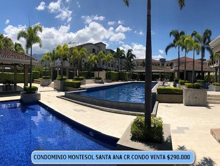 Condominio en venta Santa Ana Montesol, Venta de condos CR Santa Ana |Montesol, venta condominios Montesol en CR Santa Ana